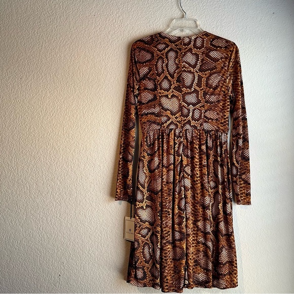 Altuzarra for Target snake print dress NWT Size 10 - Picture 3 of 6